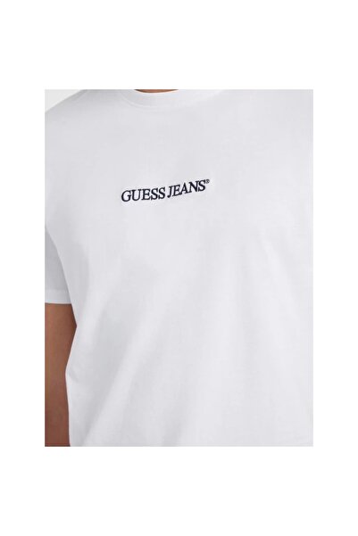 Guess Slim Embroidery Processing Logo T-Shirt M4Yi52K8Hm0
