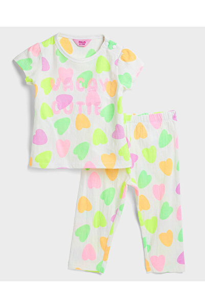 R&B Printed Top and Pant Set