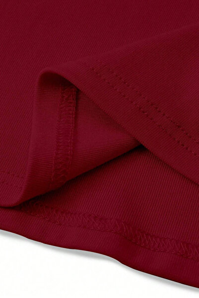 Tarz Cool Women's Crew Neck Basic Long Sleeve Lycra Bodysuit