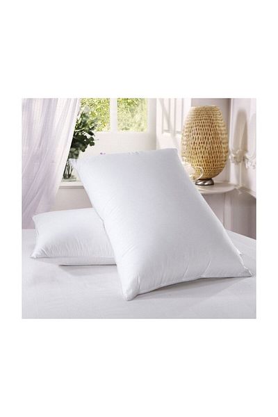 jn junenext 2 Pieces Plump Silicone Hotel Pillow Microfiber 750 Gr