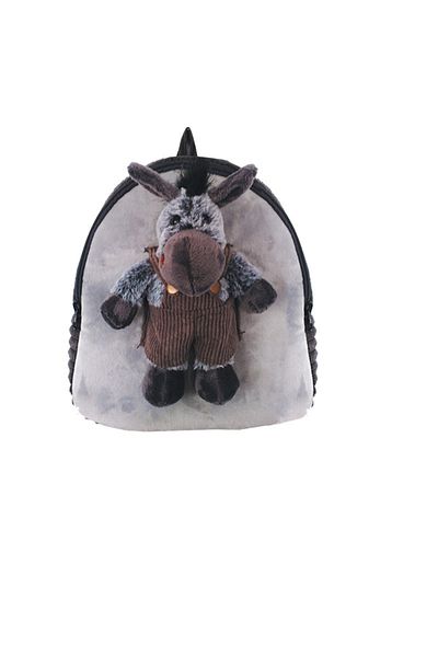Daemi Kindergarten bag BABY ANIMALS DONKEY, 30x23x8cm - S-COOL