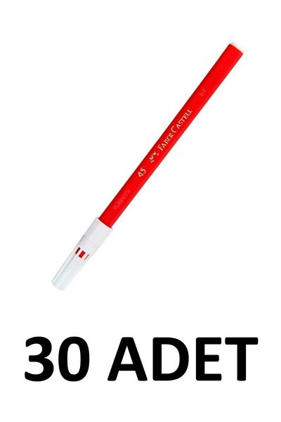 tüftürük Faber 30 Pieces Red Felt Pens