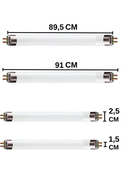 Philips (5 Adet) 30W 840 Günışığı (4000K) G13 Duylu T8 Floresan