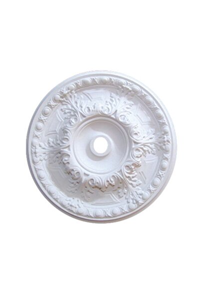 Çaloğlu Dekorasyon Rüzgar Desenli Tavan Lamba Göbeği - 48 Cm - 1 Adet