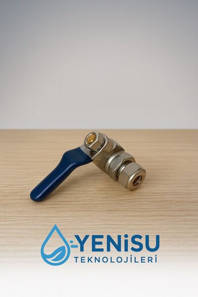 hsc YENİSU TEKNOLOJİLERİ Su Arıtma Cihazı İçin Metal Mini Küresel Hat Alma Va...