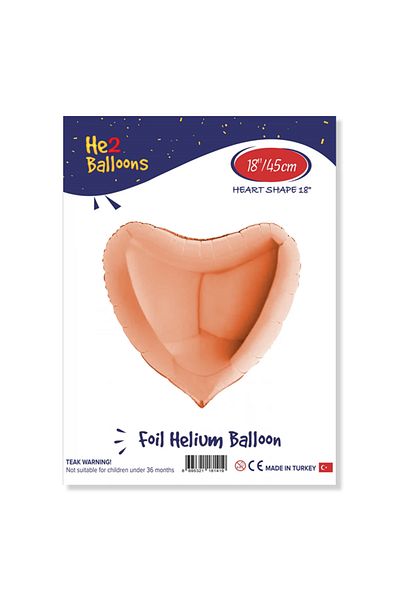 ALPJOY Heart Foil Balloon 18'Inch Red