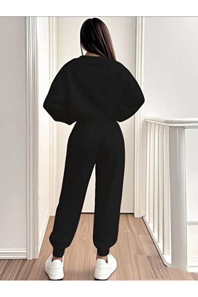 FUFLUNS LOVE HEART PRINTED UNISEX OVERSIZE ΣΕΤ ΦΟΡΜΑΣ ΚΑΤΩ/ΕΠΕΥΘΥΝΗ