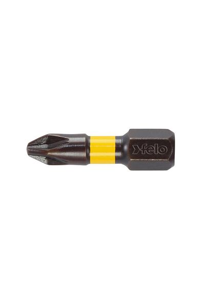 FELO Bit Impact profil Pozidrive, Felo, C6.3, PZ2, 25mm