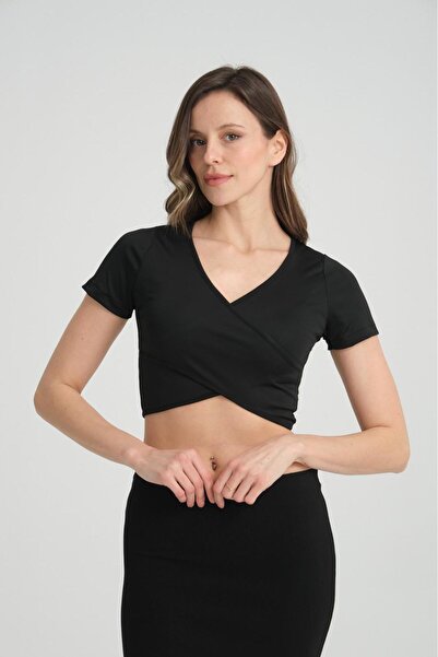 LEE LOLAN المرأة مزدوجة الصدر المحاصيل