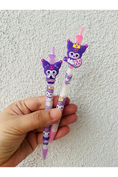 synshop Kuromi قطعتان من قلم الضغط الميكانيكي متعدد الاستخدامات 07 طرف Y2k Kp...