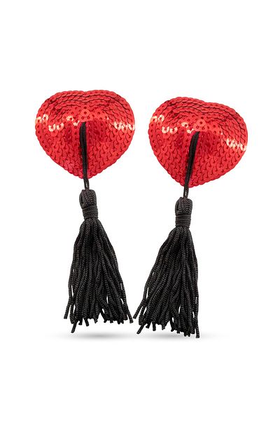 Crushious Self-Adhesive Erotic Accessory with Sequins and Tassels - Seductive Accessory for Unforgettable Shows