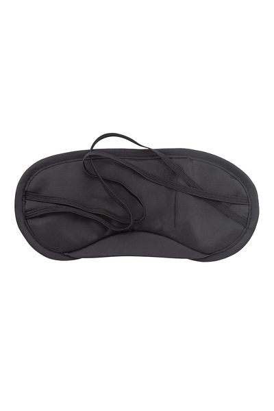 Crushious Set of 2 Satin Eye Masks, Crushious Black and Red Blindfold, Erotic Accessories