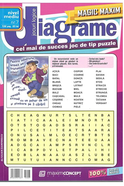 Maxim Colectia de diagrame (almanah de diagrame,diagrame special,magazin de diagrame,diagrame magic Maxim), Editura