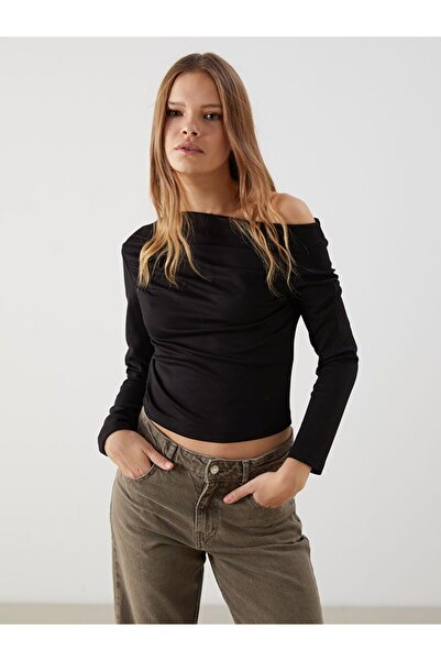 LC Waikiki Xside Black Boat Neck Women's Body