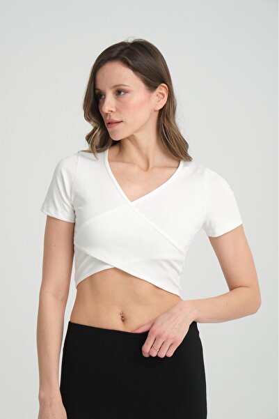 LEE LOLAN المرأة مزدوجة الصدر المحاصيل