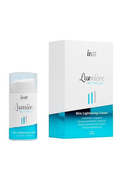 OEM Skin Whitening Cream for Intimate Areas, INTT Lumière Intimus, 15ml