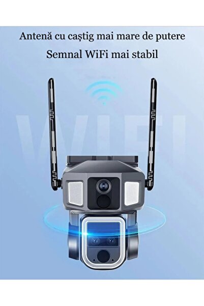 OEM Professional Surveillance Camera, Dual 4G & Wi-Fi Connection, Solar Charging
