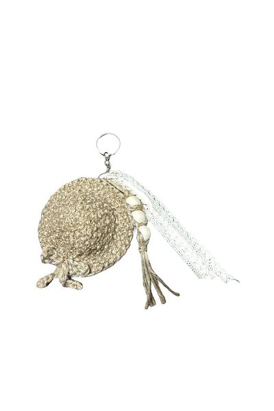 Online Jute Hat Detailed Keychain & Bag Charm