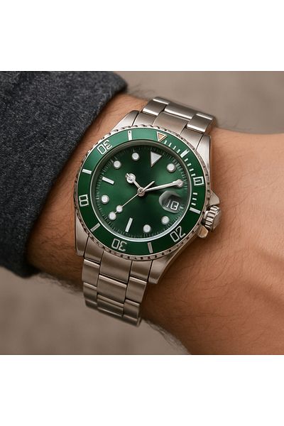 LOOQ Takvimki Men's Wrist Watch