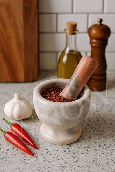 NEWNOW Mermer Havan, Doğal Mermer Havan