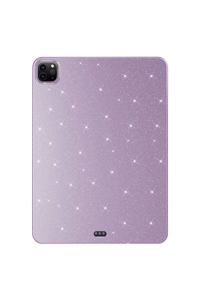Scikossi iPad Pro 11 2018 Glittery Glossy Look Compatible Scks Tablet Cotton Case-Black