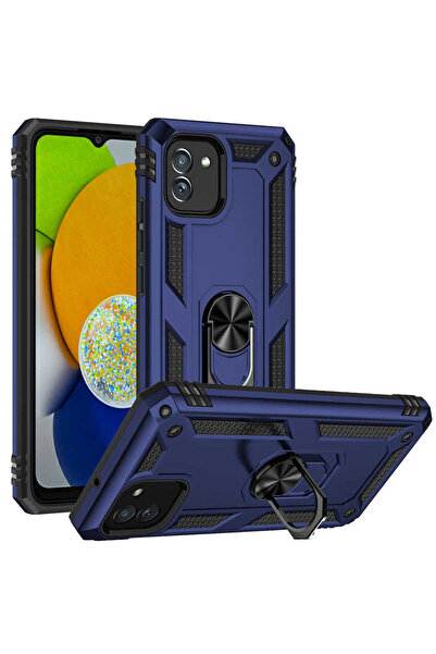 Scikossi غطاء حماية لهاتف جالاكسي A03 SCKS Ve-ga - أزرق