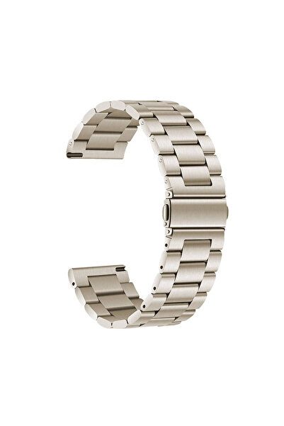 sickossi ساعة جالاكسي 42 ملم SCKS- Band-04 20 ملم سلك معدني-ذهبي وردي