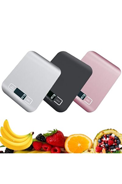 Generic ميزان مطبخ رقمي من هوبيريون، ميزان طعام متعدد الوظائف، زر لمس، سعة 10...