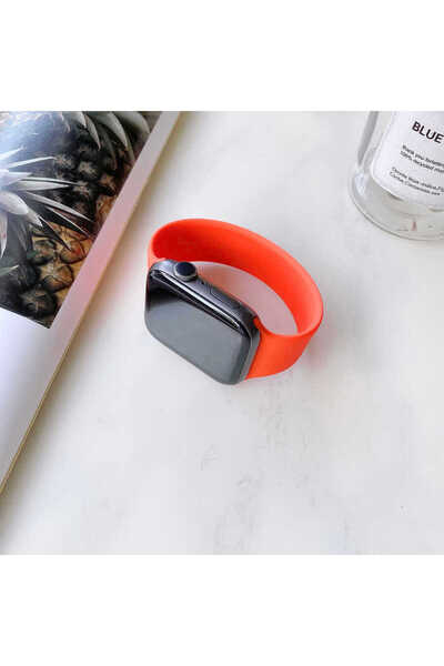 sickossi Watch 38mm Compatible Krd-31 Solo Loop Medium Scks Band-Orange