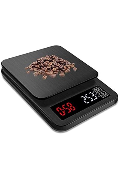 Generic ميزان مطبخ رقمي KASTWAVE 5 كجم/0.1 جرام مع شاشة LCD وزر لمس من الفولا...