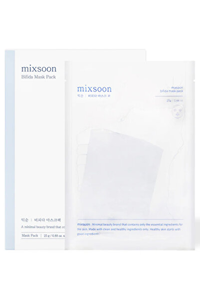mixsoon Bifida Mask Pack (Yoğun Nemlendirici & Cilt Bariyeri Güçlendirici Mas...