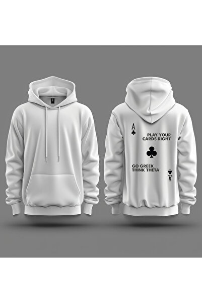 Sebesta Fashion سترة بغطاء للرأس من القطن مطبوعة ببطاقات اللعب للموسم الجديد ...