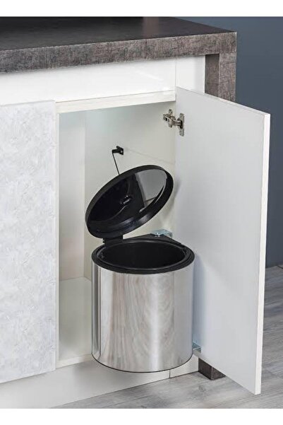 woodhub Paslanmaz çelik çöp kovası, şık ve dayanıklı, çeşitli renk seçenekler...