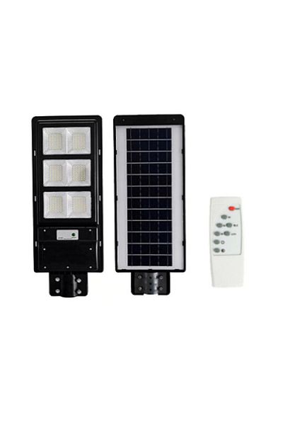 KlaussTech Solar Street Lamp 150w, 250 LEDs, 4-Digit Model, With Remote Control