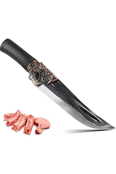 Generic سكين إنكيساي لنزع العظام مقاس 6 بوصات، سكاكين طهاة مطروقة يدويًا، سكي...