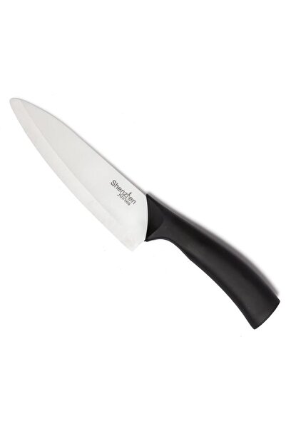 Generic سكين الطاهي من شينزين نايفز، مصنوع من السيراميك الأبيض، مقاس 6 بوصات ...
