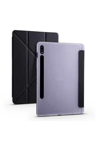 Scikossi حافظة Galaxy Tab S7 Plus T970 متوافقة مع حافظة SCKS ثلاثية الطي مع ح...