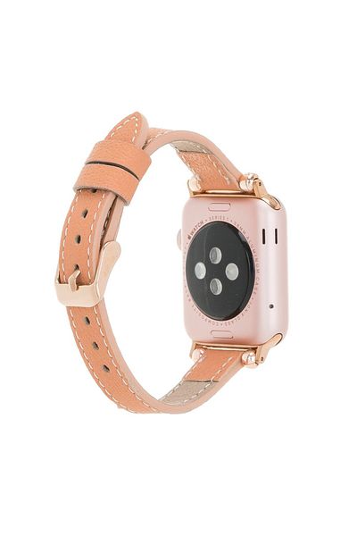 PLM Apple Watch Compatible Leather Cord 38-40-41mm Ferro Nu03N