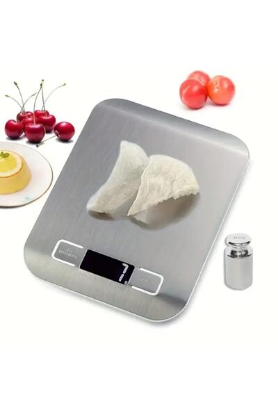 Generic ميزان مطبخ رقمي SPiTZE مزود بشاشة LCD، ميزان طعام من الفولاذ المقاوم ...