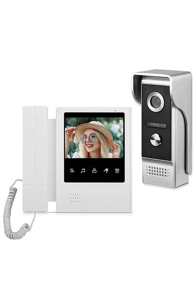 Cristalis Sale Video intercom with receiver, CRISTALIS SALE™, 5 Inch TFT LCD color screen