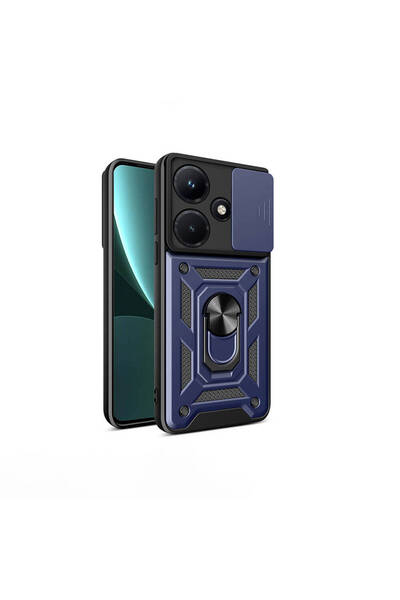 sickossi حافظة انفينيكس هوت 30i مع حامل مغناطيسي وحماية للكاميرا، غطاء SCKS م...