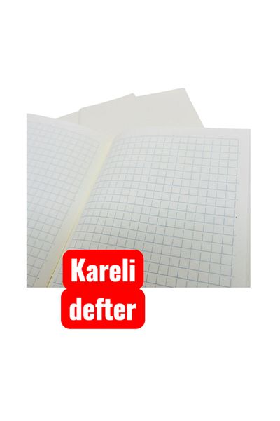 Copyder Wholesale 70 Pieces of Plika Flexible Cover 80 Gr. Ivory Checked Inner Paper - 7 Colors 80 Sheets Sports Stitched
