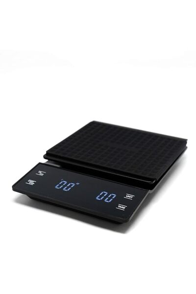 Generic مقياس شاشة LED لتنقيط القهوة مع مؤقت وأزرار تعمل باللمس، دقة عالية، إ...