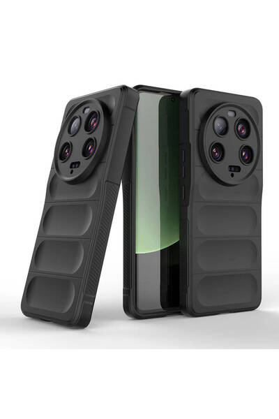 sickossi حافظة Mi 13 Ultra غطاء سيليكون عرقي SCKS مع تصميم سطح خلفي مرن من ما...