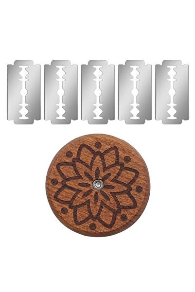 Generic مجموعة تقطيع الخبز الخشبية من تزوييق، قاطعة خبز خشبية، قطعة واحدة من ...