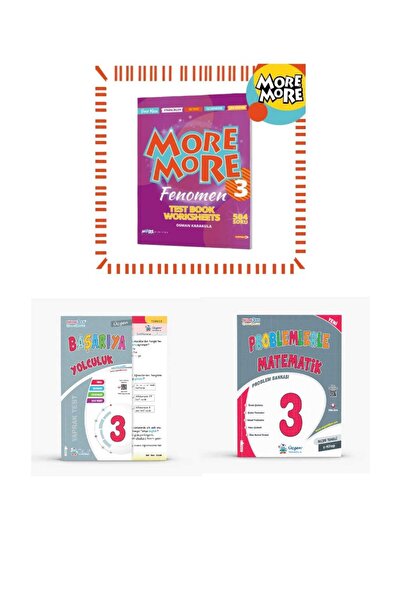 Fenomen Yayıncılık MORE&MORE 3.SINIF TESTBOOK+ÜÇGEN YAYINLARI 3.SINIF YAPRAK ...