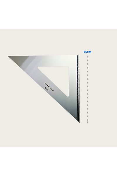 Generic Large Italian-made iron geometric triangle