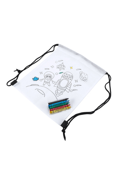 ROLY Rucsac pentru copii cu desene ce pot fi colorate