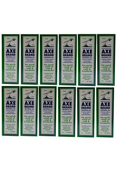 Axe Universal Oil For Quick Relief Of Cold And Headache 5ml (Pack of 12)