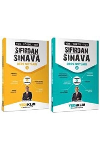 Yediiklim Yayınları Yediiklim YDS YÖKDİL YDT Sıfırdan Sınava Ders Notları 2 l...